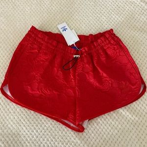 Bright Red Adidas Shorts